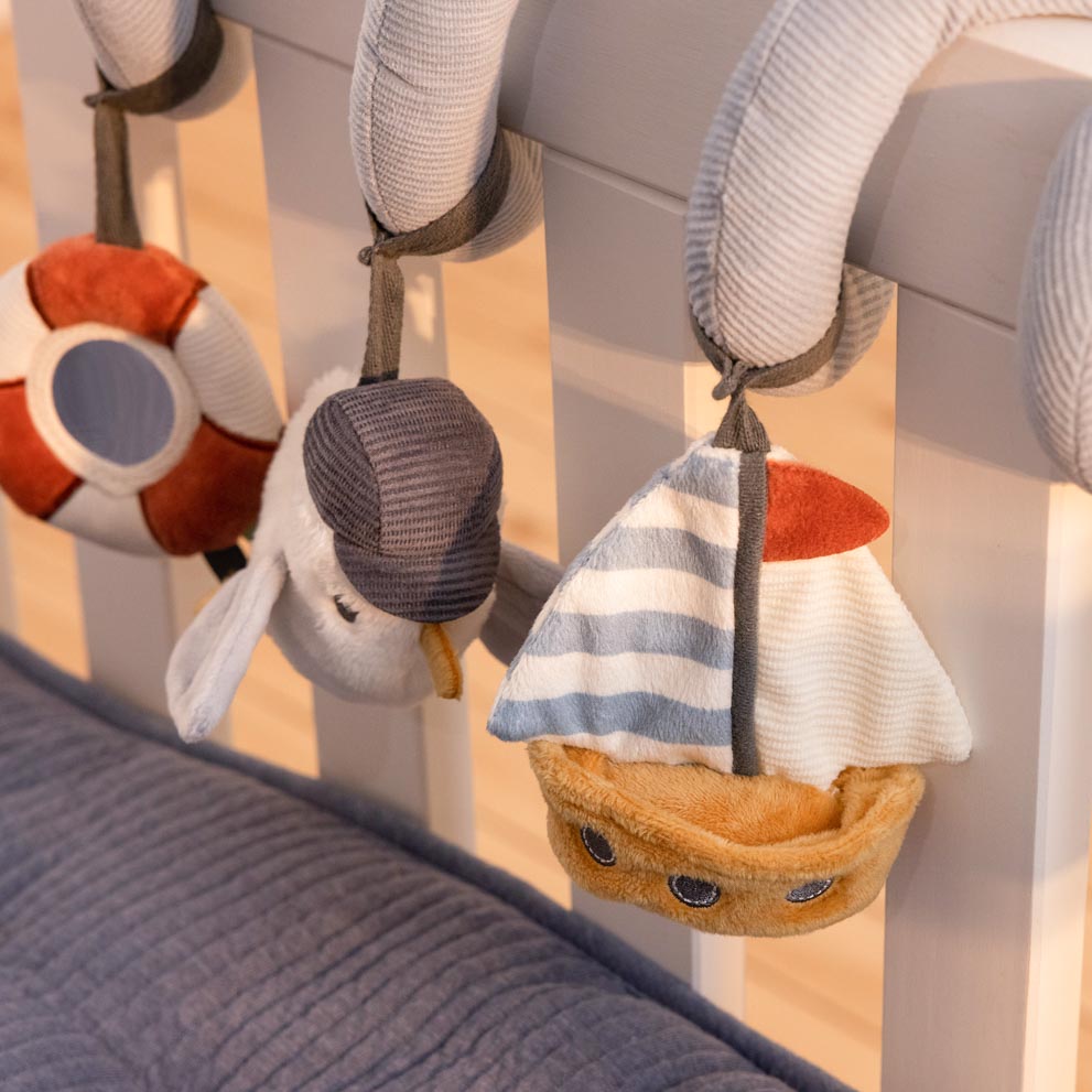 Little Dutch Spiralka Aktywizująca Sailors Bay 0+ | Zabawka do wózka