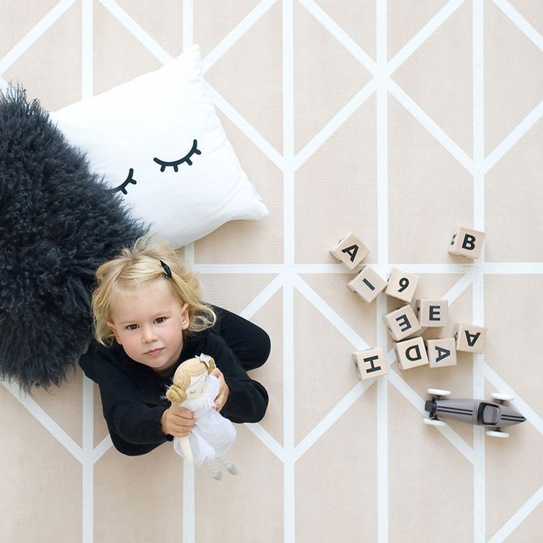 Toddlekind Mata Piankowa Puzzle Nordic Clay Beige 0+