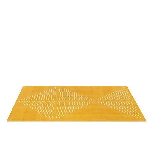 Toddlekind, Mata piankowa puzzle - Prettier Playmat Earth Mustard Flower