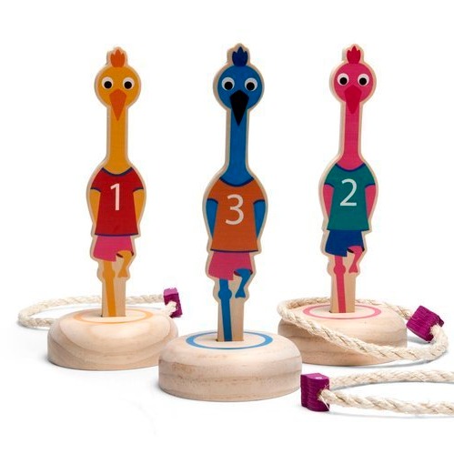 BS Toys Rzut obręczą do celu Ptaki 4+