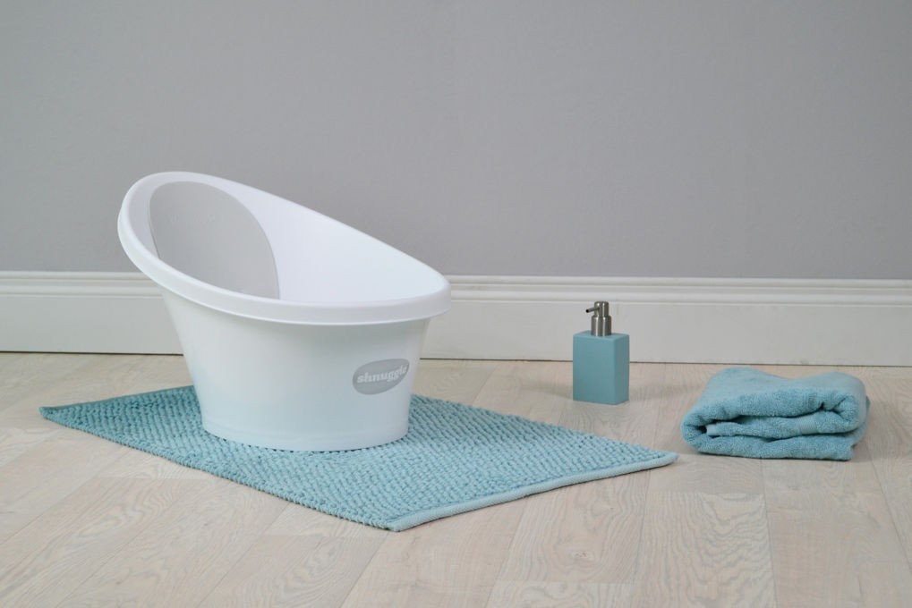 Shnuggle Wanienka z piankowym oparciem Slate Grey