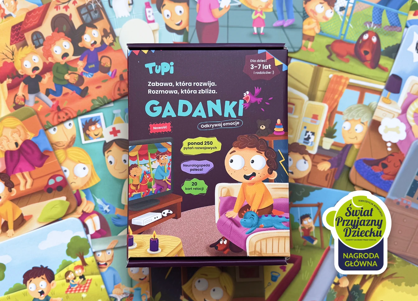 Kraina Relacji Karty Relacji Odkrywaj Emocje 3+