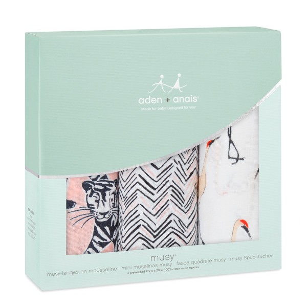 Aden + Anais Pieluszka Muślinowa Pacific Paradise 3 szt.