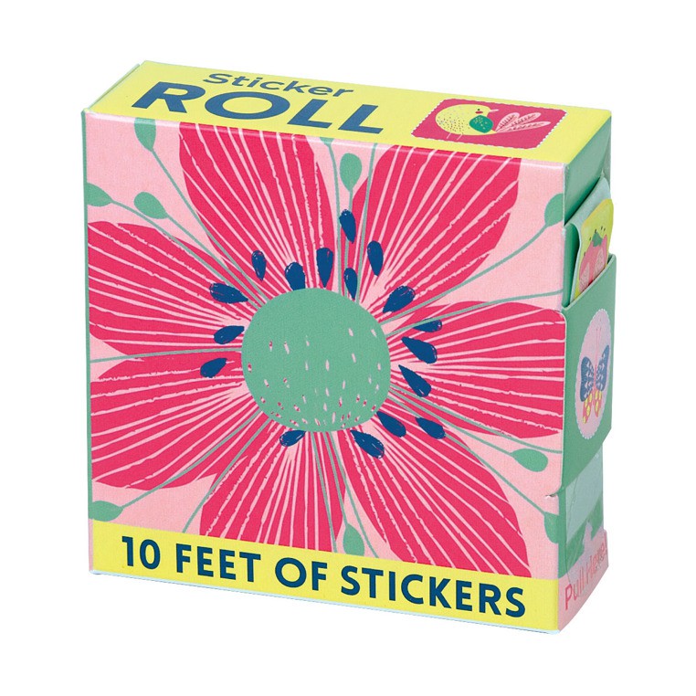 Mudpuppy Naklejki Ogród 100 szt. - Kreatywne 3+