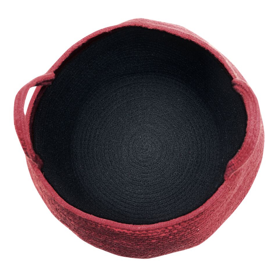 Lorena Canals Kosz ZOCO BLACK/AUBERGINE 35x30cm