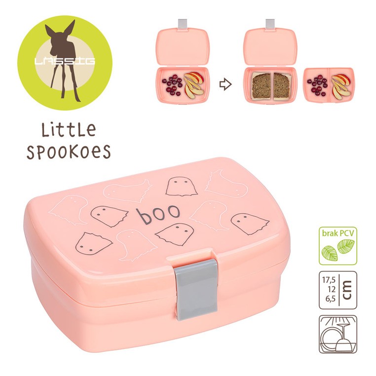 Lassig Lunchbox Little Spookies Peach dla dzieci 3+