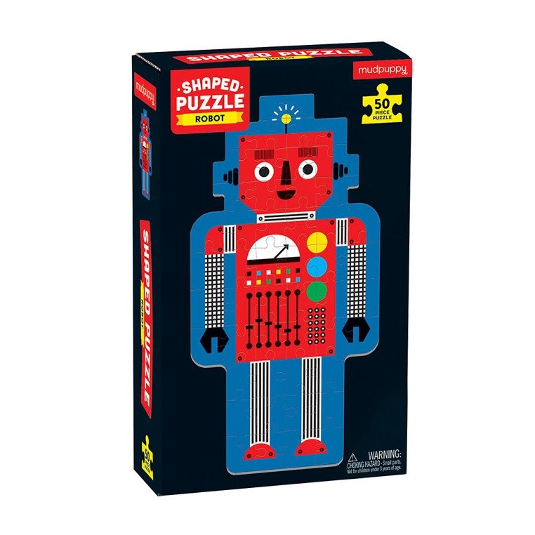Mudpuppy Puzzle Robot 50 el. 4+