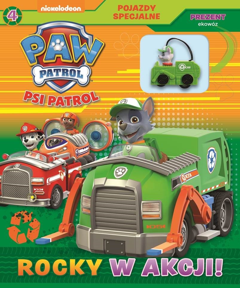 Rocky w akcji psi patrol pojazdy specjalne tom 4