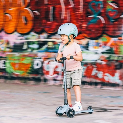 Scootandride Highwaykick 3 LED Hulajnoga 3+ Steel