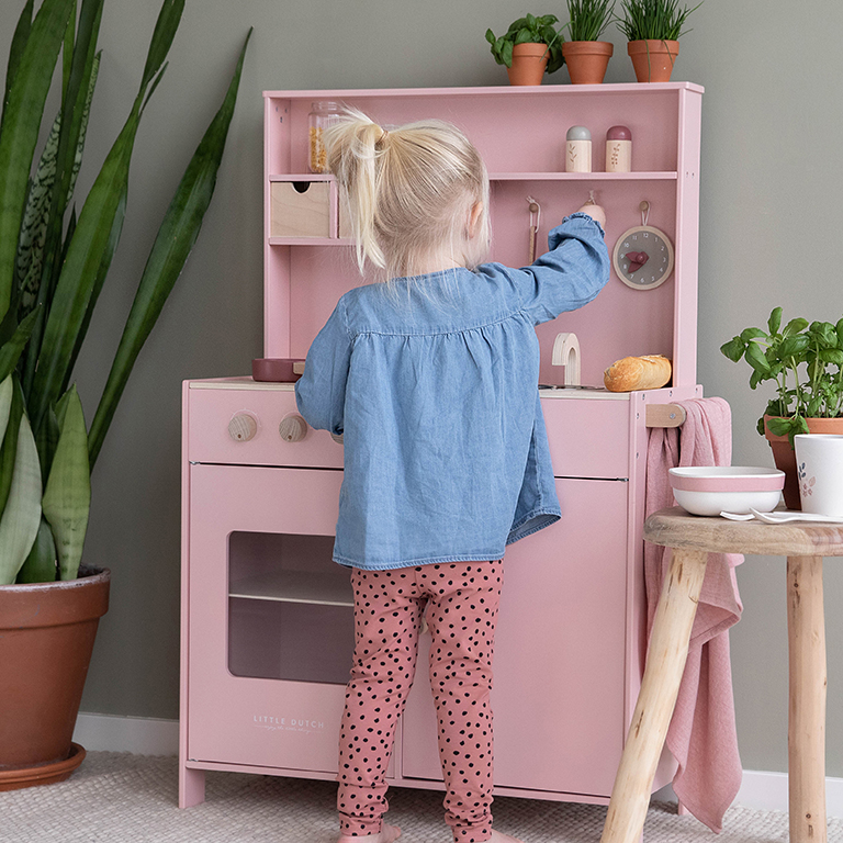 Little Dutch, Kuchnia drewniana Różowa