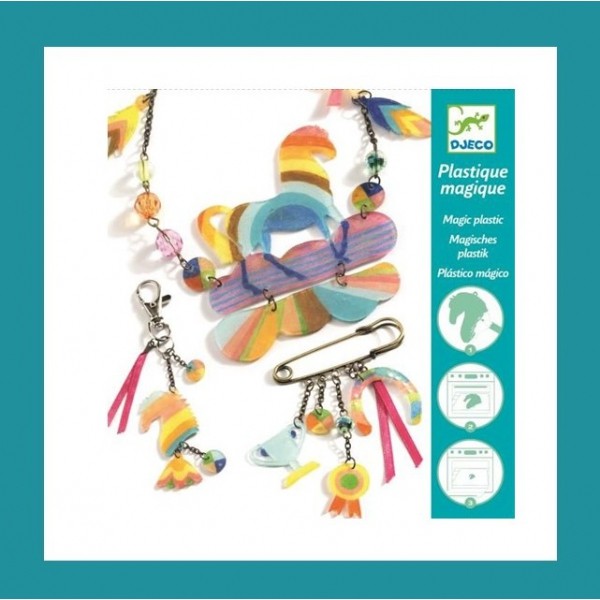 Djeco, magiczna biżuteria TĘCZOWY KONIK