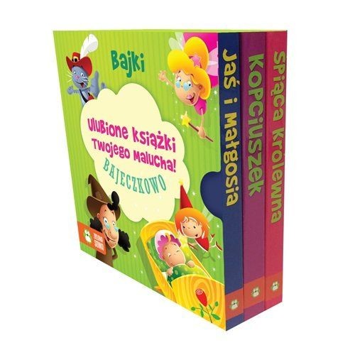 Pakiet bajek Zielona Sowa: Kopciuszek, Jaś i Małgosia, Śpiąca Królewna