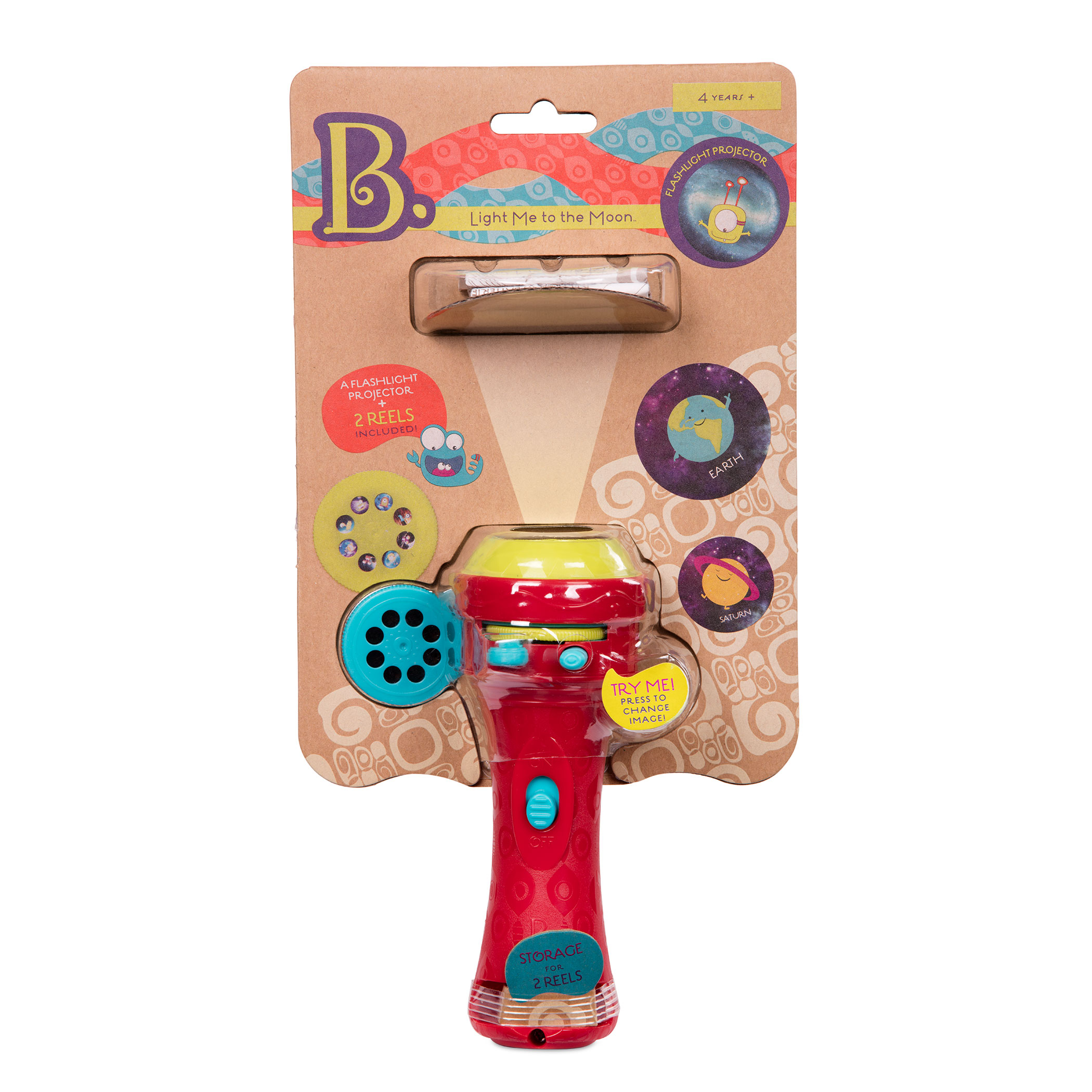 Btoys Projektor Planet i Kosmitów Czerwony 4+