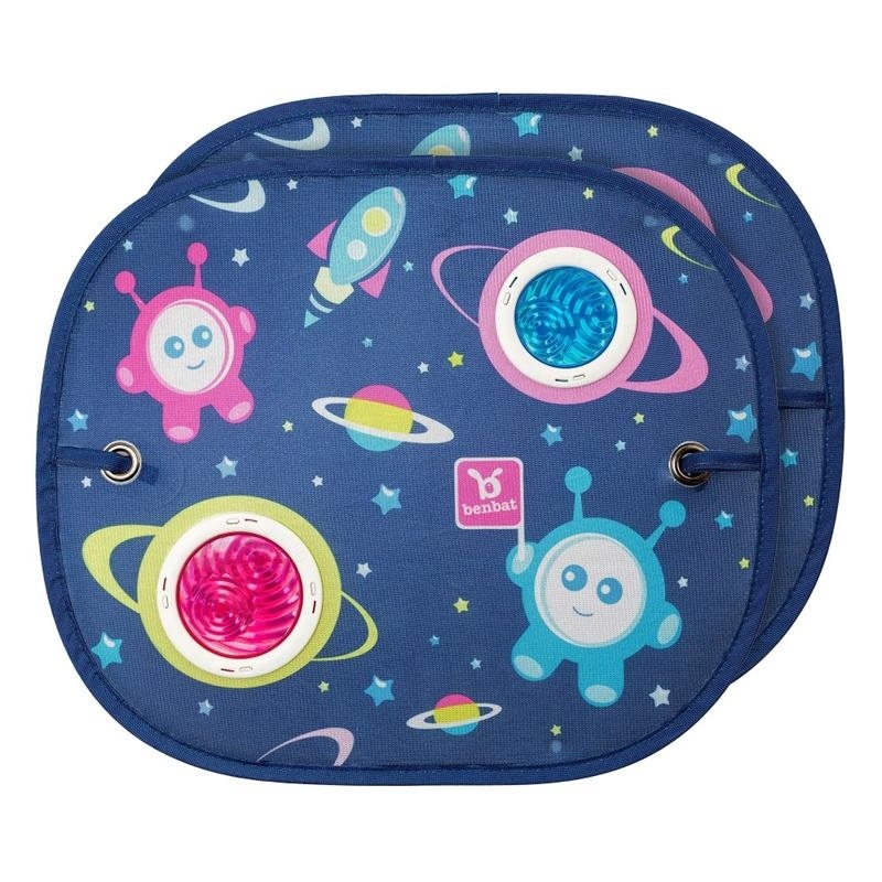 BenBat Osłona przeciwsłoneczna okrągła Space Collection 2-pak