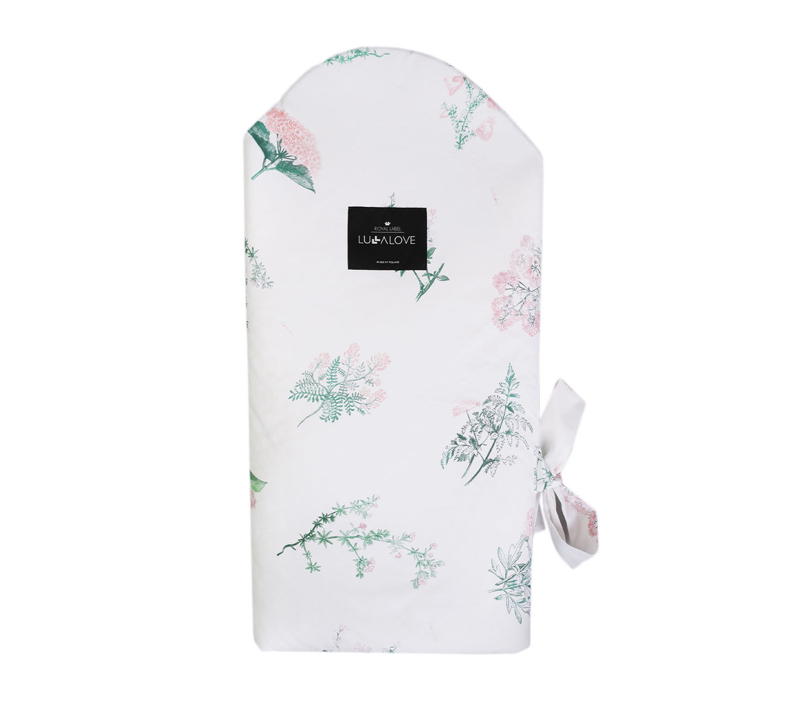 Lullalove, Rożek / mata niemowlęca - Zielnik Róż