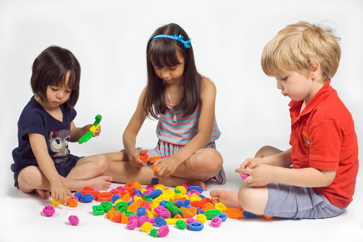 Duże Magiczne Klocki Edukacyjne 1+ | Drewniane