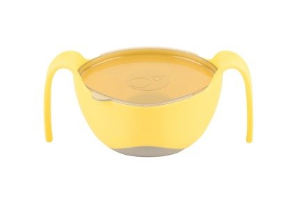 B.Box Miseczka ze słomką Lemon Sherbet 12m+
