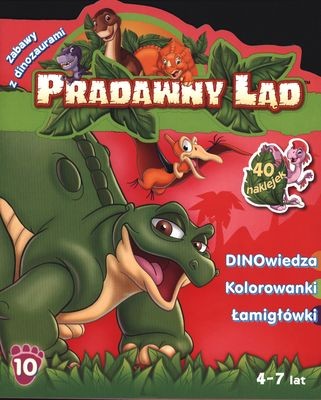 Pradawny ląd zabawy z dinozaurami tom 10