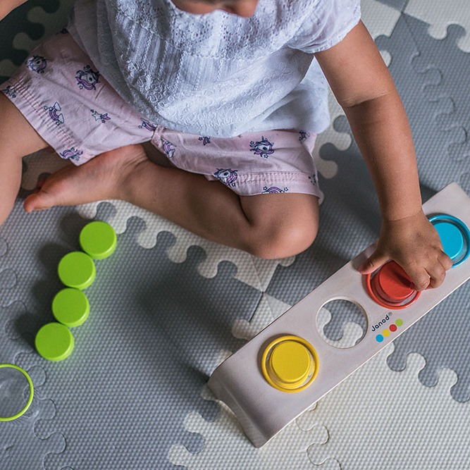 Janod Układanka Sortowanie Kolorów Essentiel 2+ lat