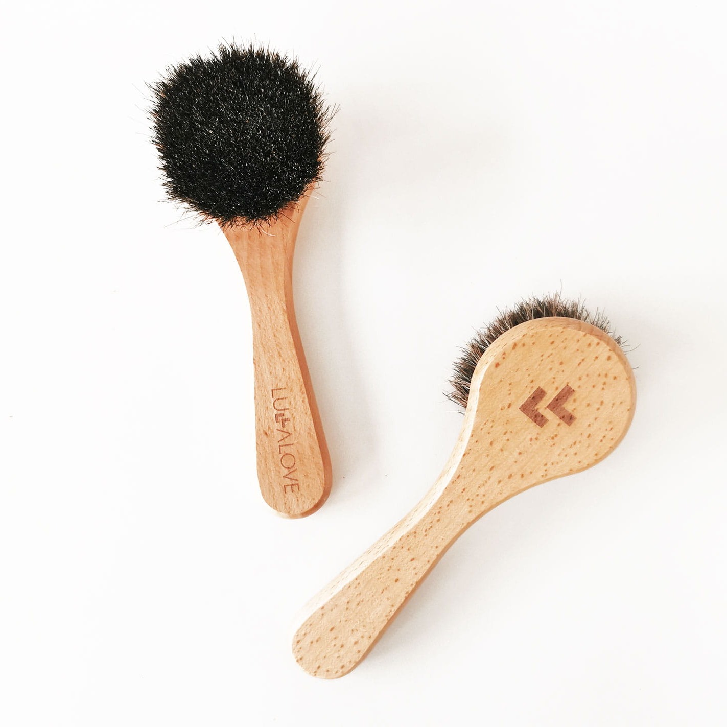 Lullalove, Profesjonalna szczotka do twarzy i szyi - naturalne włosie