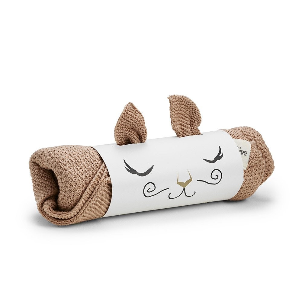 Elodie Details, Kocyk dzianinowy - Faded Rose