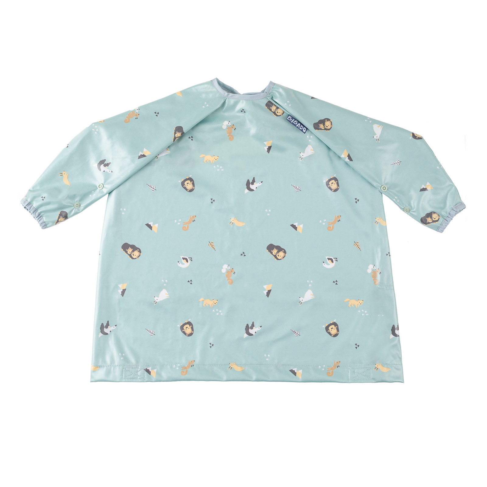 BIBaDO Wodoodporny śliniak z długim rękawem BLW 6m+