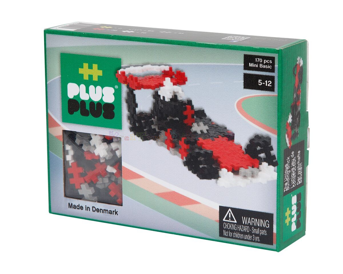 Plus-Plus Mini 170 BASIC Wyścigówka 3+