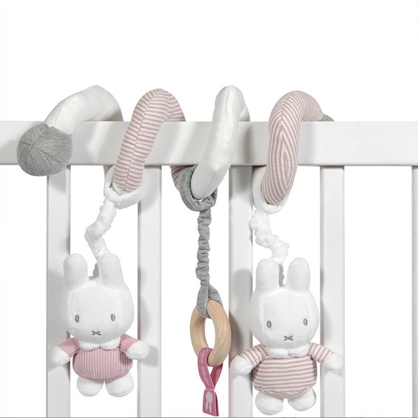 Tiamo Miffy Pink Babyrib Spiralka od urodzenia