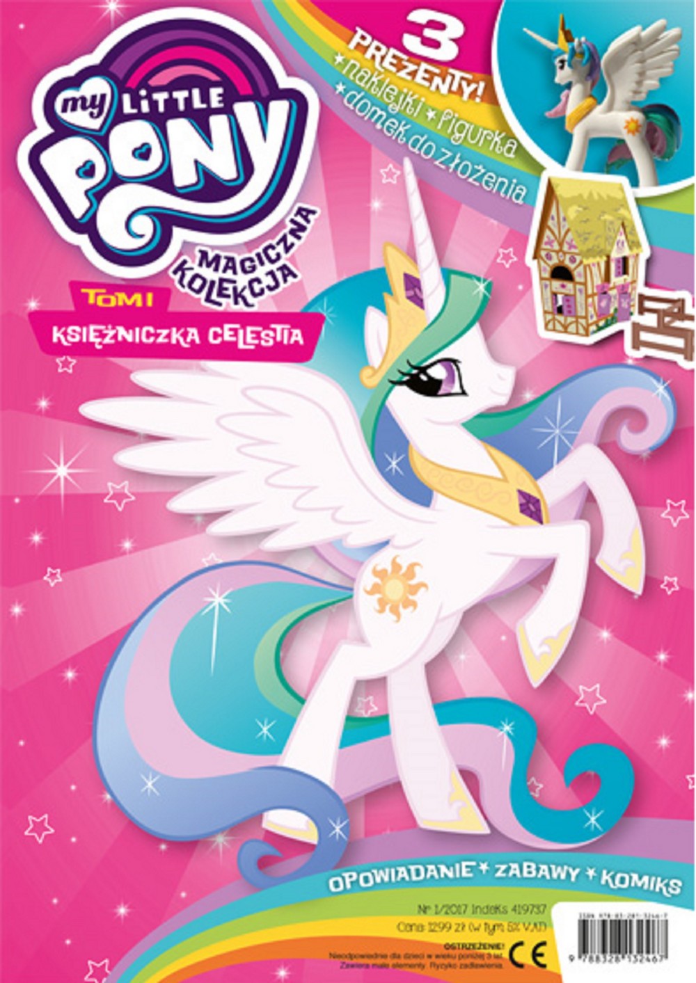 Księżniczka Celestia My Little Pony Magiczna Kolekcja Tom 1