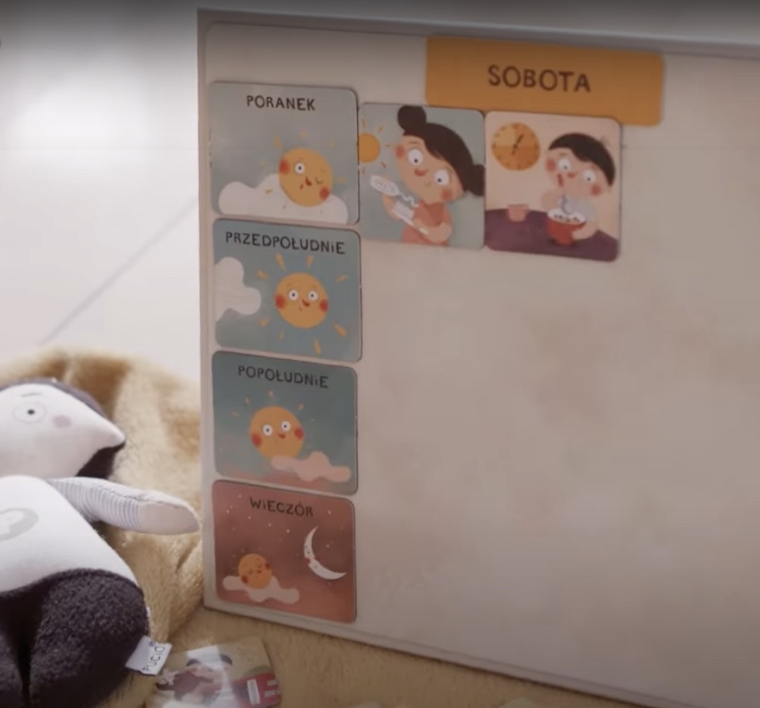 Pucio Plan dnia Nasza Księgarnia Magnesy 3+