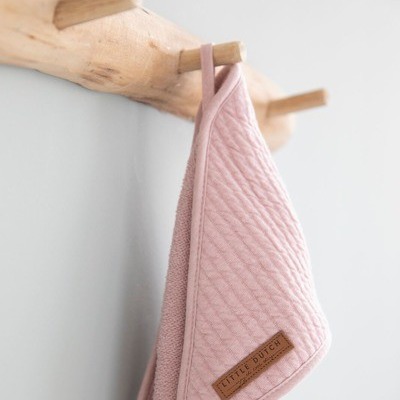 Little Dutch Śpiworek bawełniany Pure pink 110 cm