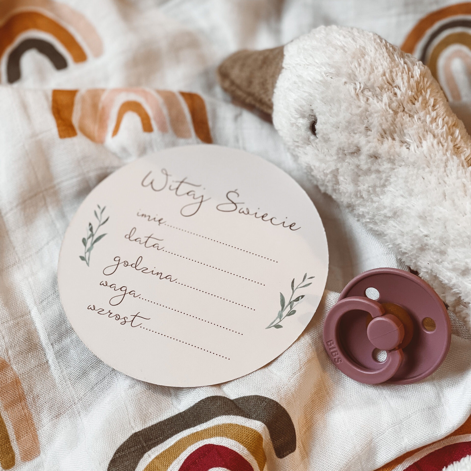 Karty do zdjęć – oh baby