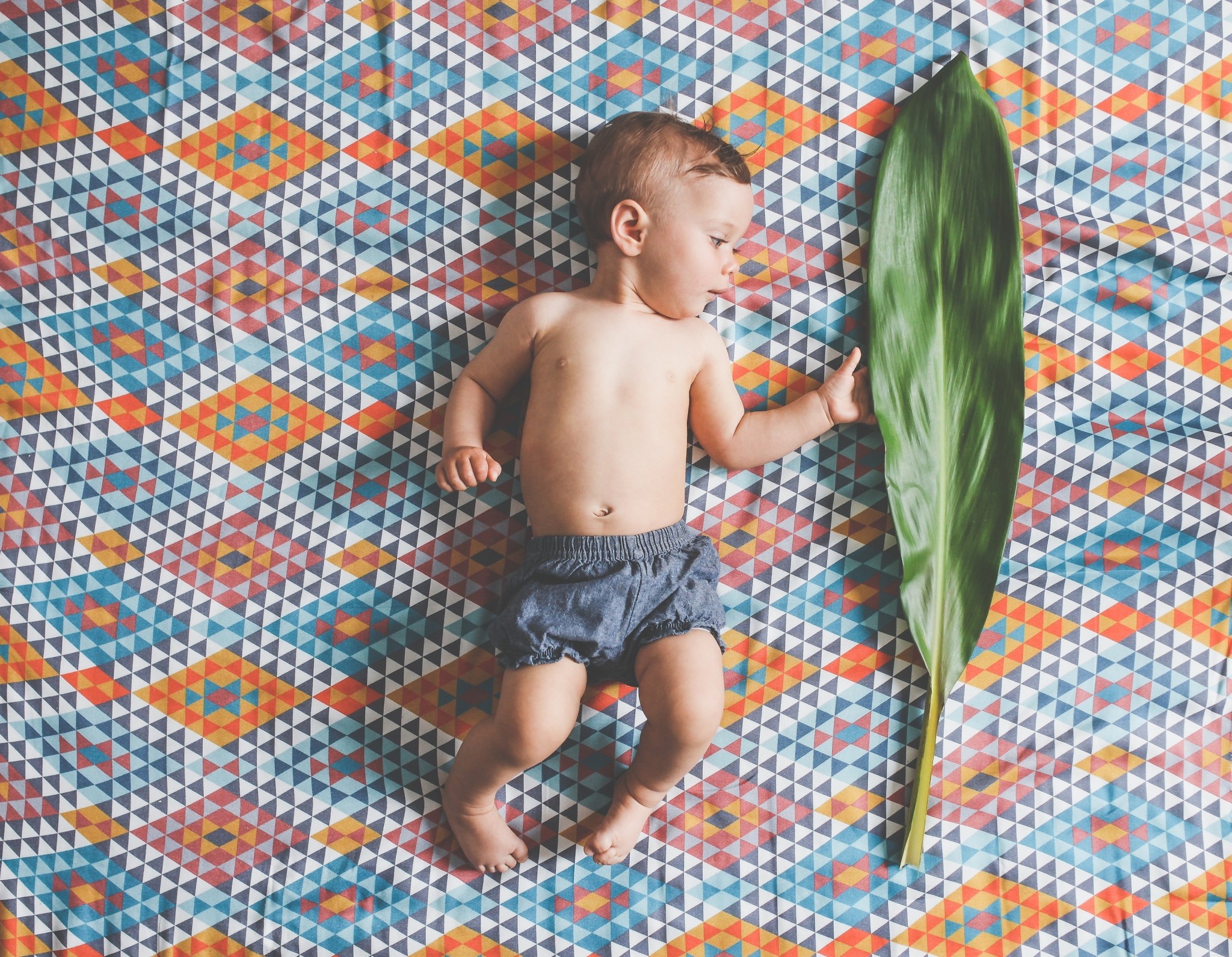 Bambusowa chusta Ethnic dla niemowląt 0+