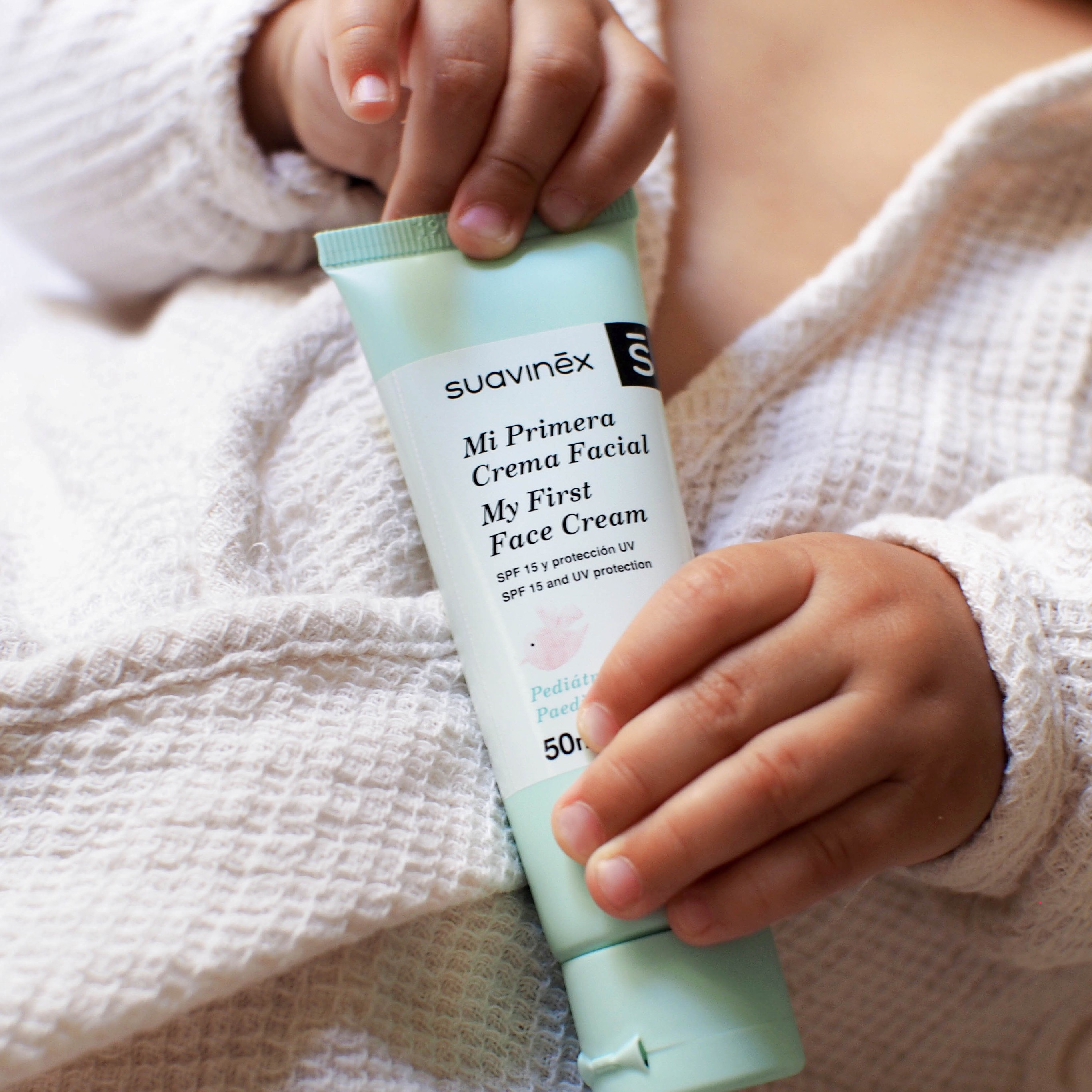 Suavinex Krem do twarzy dla dzieci z SPF 15 50ml