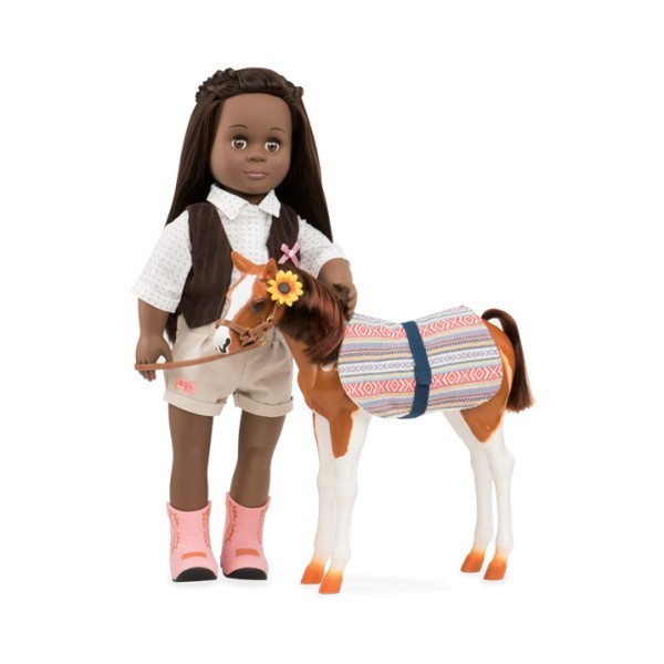 Our Generation Źrebak Pinto Paso Fino 46cm | Zabawka 3+
