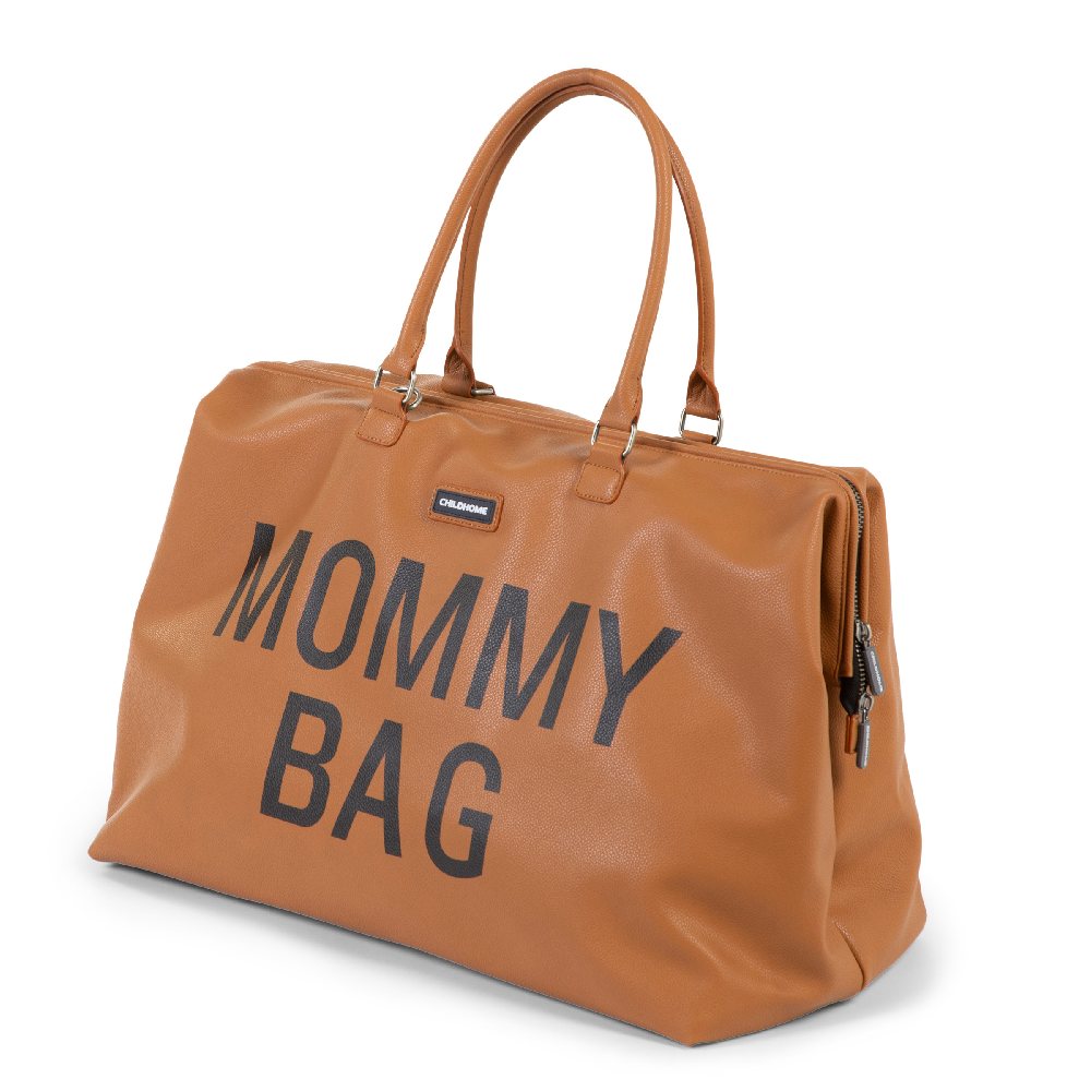 Childhome Torba Mommy Bag Brązowa - Funkcjonalna dla Mamy