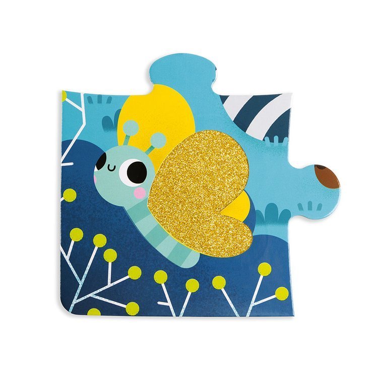 Janod Puzzle Sensoryczne Leśne Zwierzęta 20el 2+