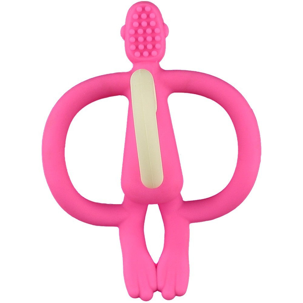 Matchstick Monkey Gryzak Masujący Szczoteczka różowy