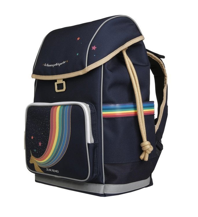 Jeune Premier Plecak ErgoMaxx Złoty Jednorożec 6+ lat