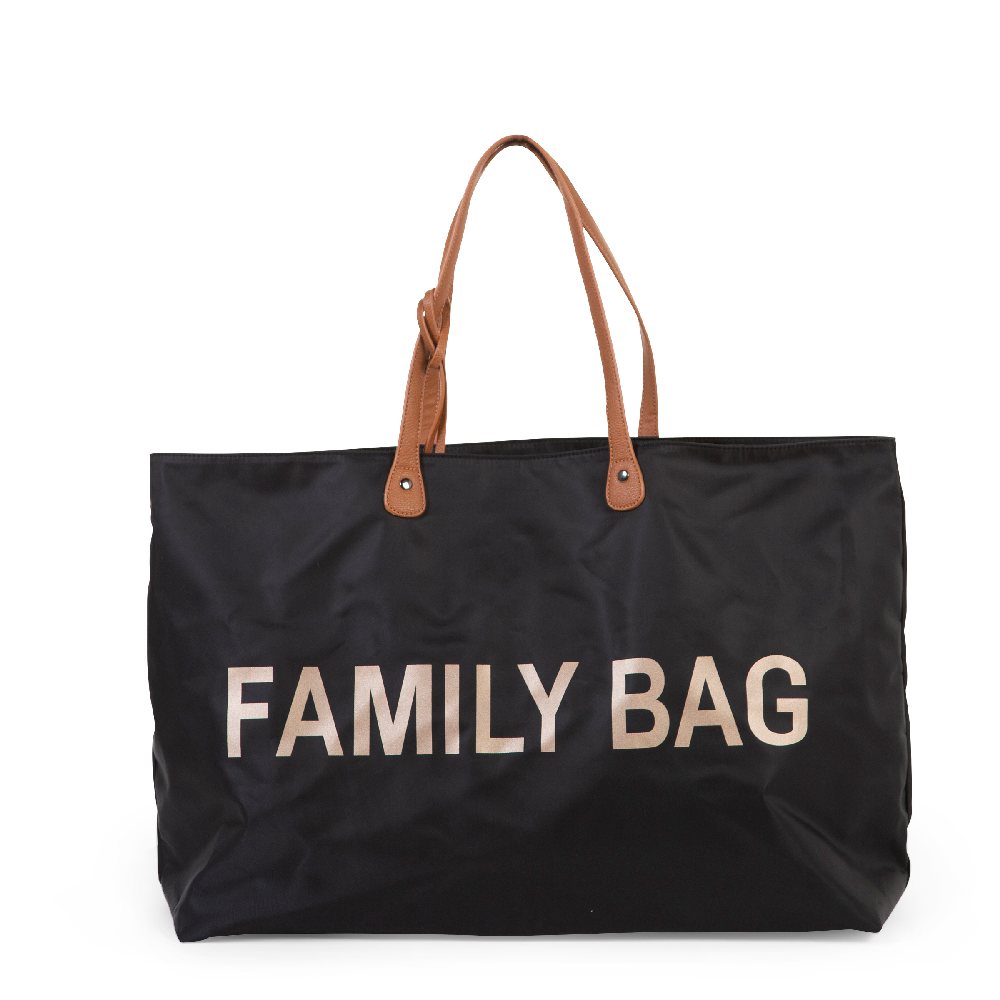 Childhome Torba Family Bag Czarna - Praktyczna dla Rodziców