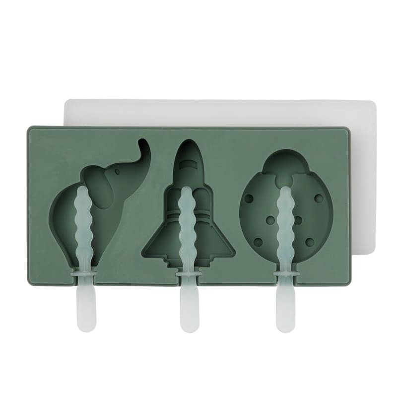 Nuuroo Formy na lody Elin Dusty Green - Rakieta/Słoń/Biedronka