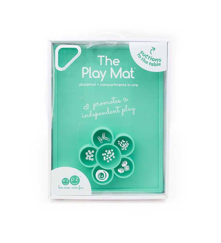 EZPZ Mata do zabawy z pojemniczkami Flower Play Mat 9m+