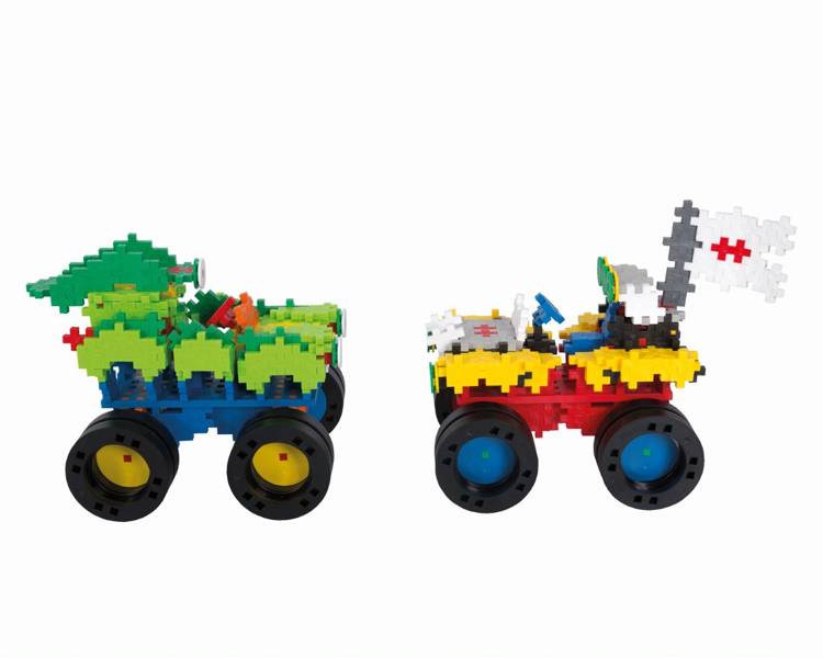 Plus-Plus GO Mini Mix 600 szt. Monster Trucks