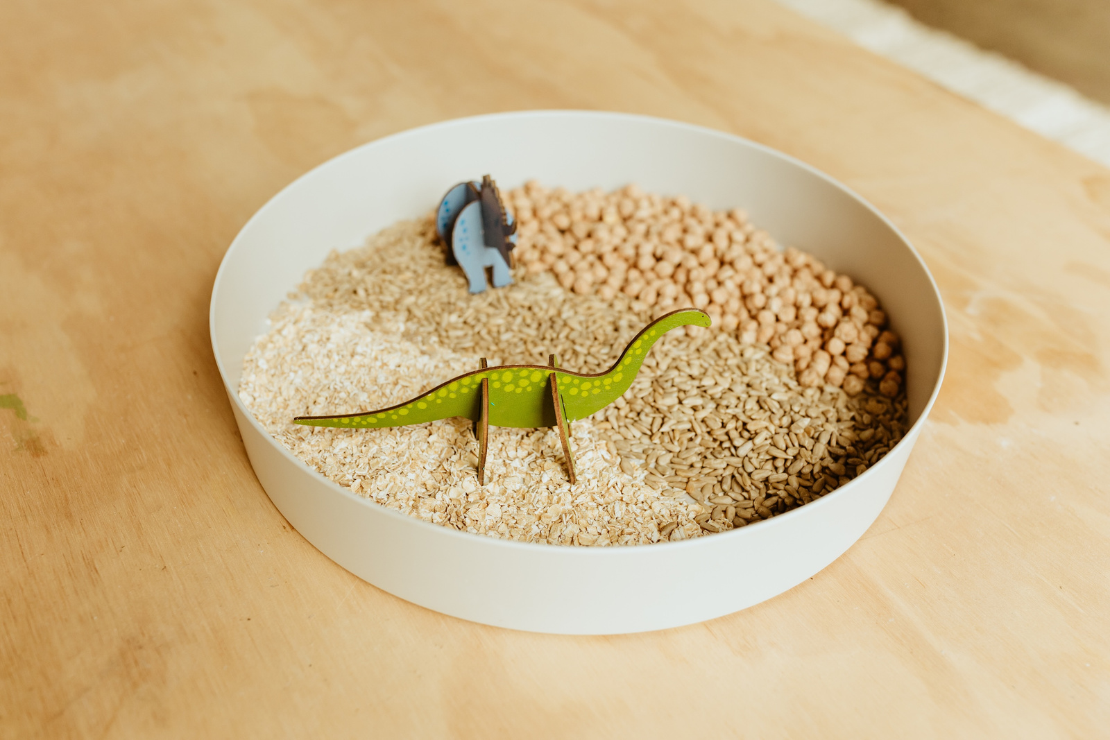 Jellystone Tacka Sensoryczna Play Tray 2w1 Sage 3+