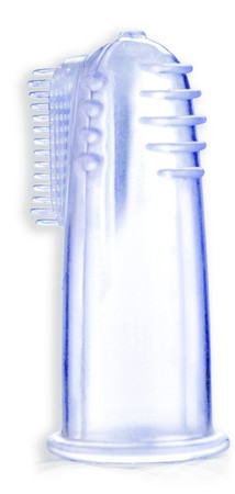 Nuby Naturalny żel do ząbkowania z nakładką masującą 4-24 m