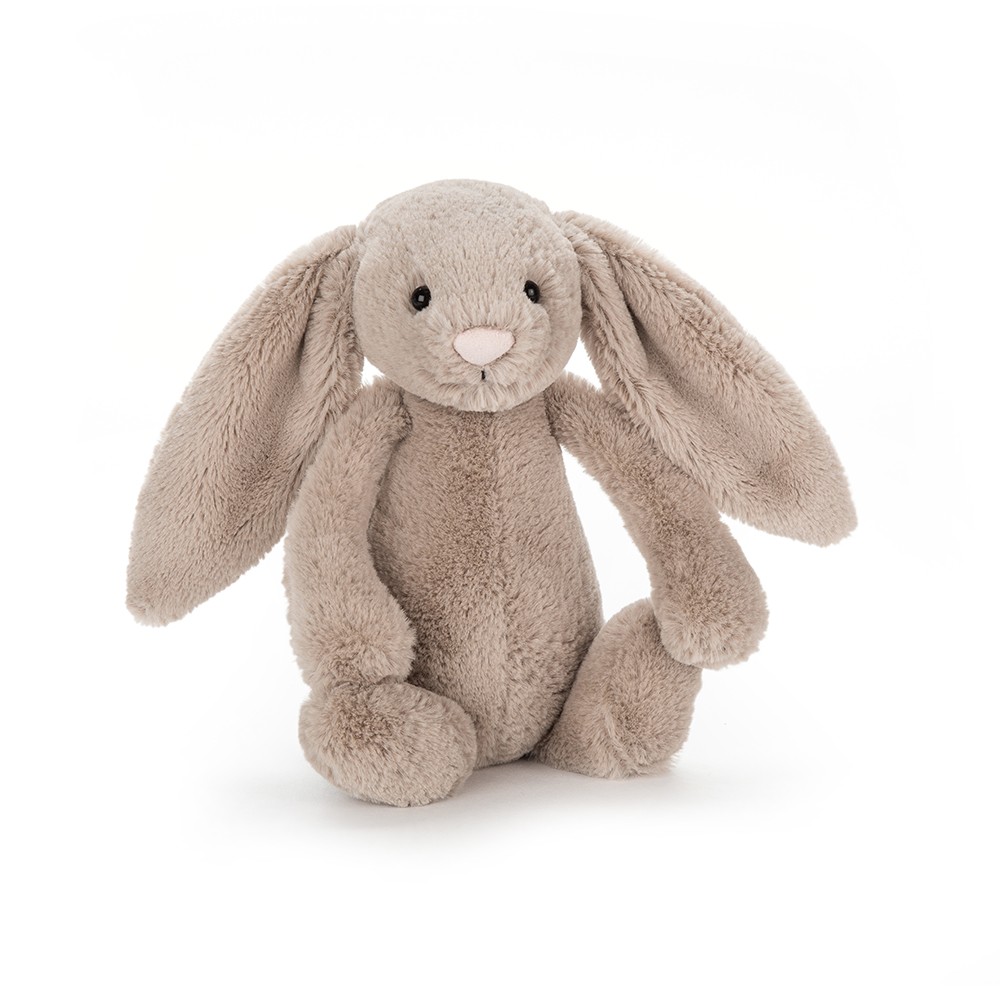 Jellycat Królik beżowy grzechotka 25cm od 0+