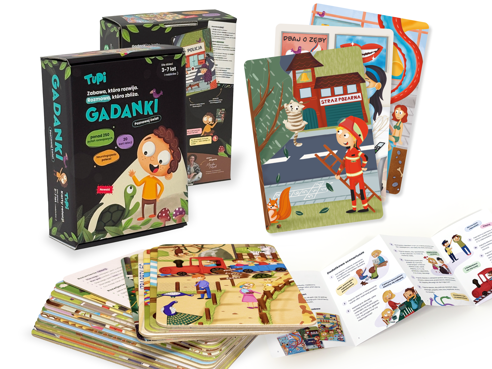 Kraina Relacji,  Gadanki Karty Relacji Poznawaj Świat 3+