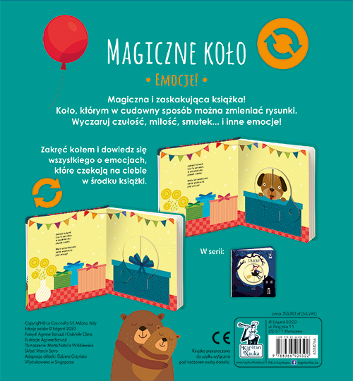 Emocje! Magiczne koło Kapitan Nauka 3+ | Gabriele Clima