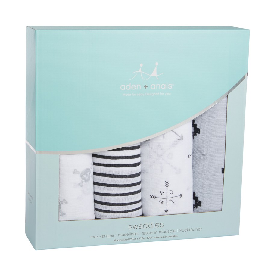 Aden & Anais Otulacz Muślinowy 4szt Lovestruck