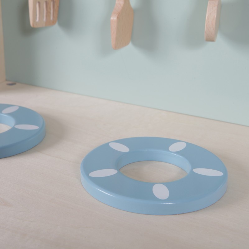 Little Dutch Drewniana Kuchnia Edukacyjna 3+ | Pastelowa